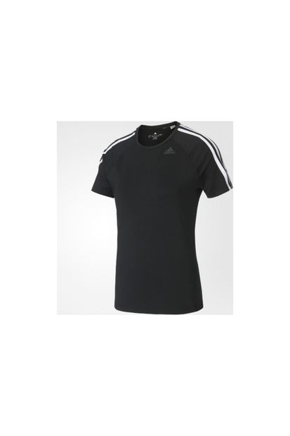 adidas D2m Tee 3s Bk2682 Kadın T-shirt Siyah Beyaz - 4