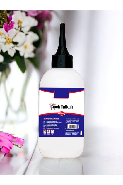 Şeffaf Çiçek Tutkalı, 250 Gr. Hobi Yapıştırıcı Pva Polimer Tutkal