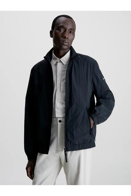 Recycled Crınkle Nylon Blouson