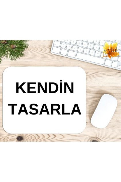 Kendin Tasarla Baskılı Özel Tasarım Dikdörtgen Kaydırmaz Mousepad