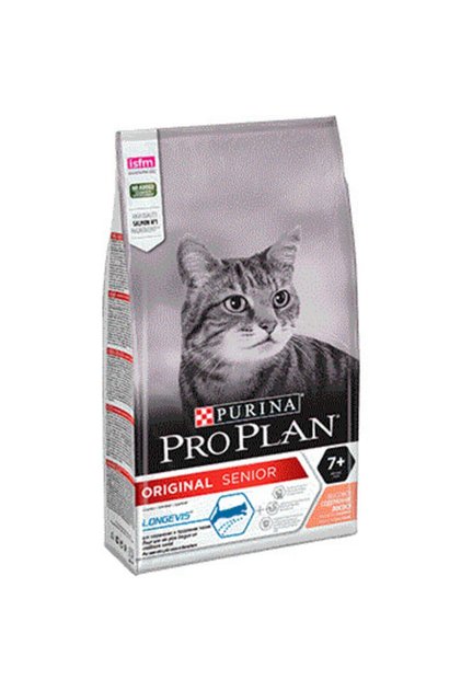Adult 7+ Somonlu Ileri Yaşlı Kedi Maması 3 Kg Orgınal Senior Longevis