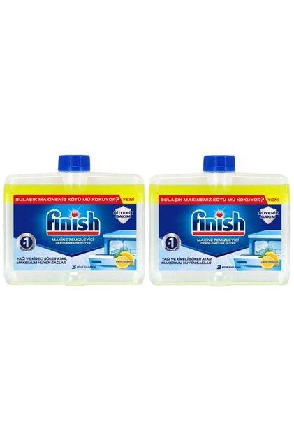 Dishwasher Cleaner 250 ml Lemon Set of 2