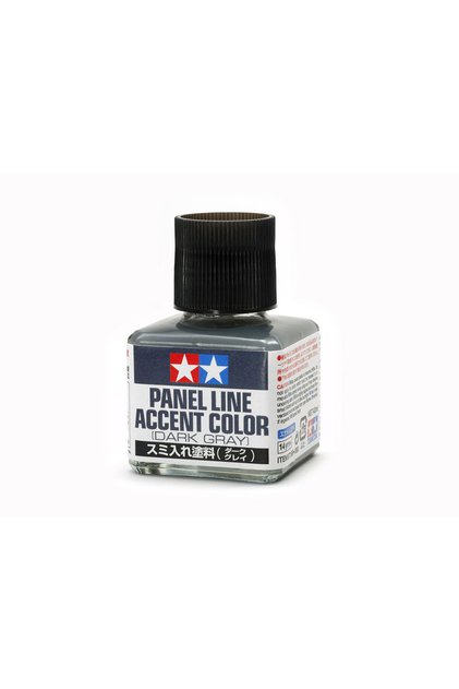 Panel Accent Color, Yıkama Boyası Koyu Gri (40 ml.), Hobi Boyama Malzemesi