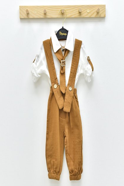 MUESLI MEN'S SLOPET SUIT WITH TIE SHIRT