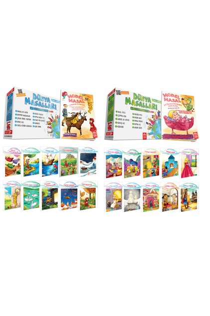 1. Dünya Masalları 1. ve 2. Seri / 20 Books for Classes