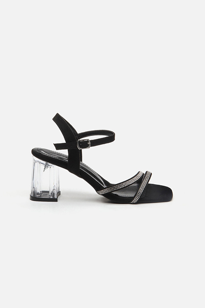 Women's Black Sandals 01SAH268100A100