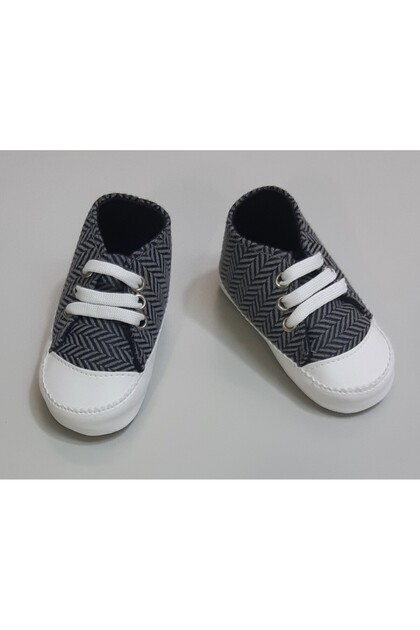 ZİGZAG DESEN BEBE AYAKKABI PATİK EV BOTU