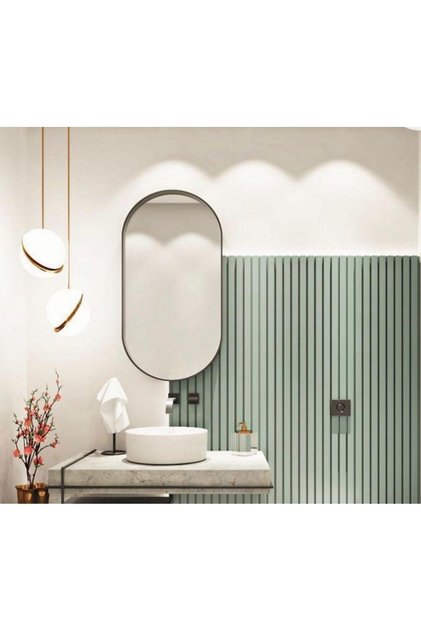 Akyürek Lb 3771 Model Soft Su Yeşil Renk Dekor Profil Duvar Kaplama Panel Lambri