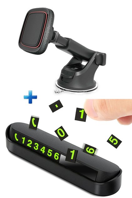 Renault Megane Compatible Suction Cup Phone Holder Number Plate Set Torpedo Accessory Functional Design