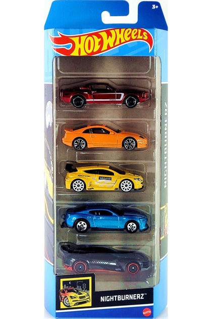 HOT WHEELS 2024 Hotwheels Mattel 5li Koleksiyon Seti Oyuncak Metal