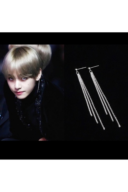 BTS Zincir Küpe