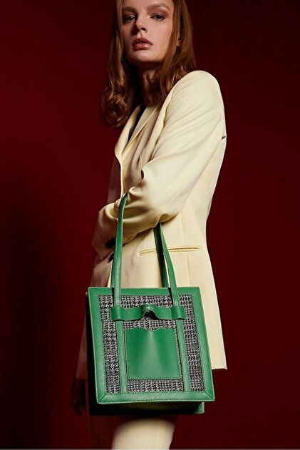 Pierre Cardin By Can Oker Yeşil Kadın Omuz Çantası 05pcc22k2000-kt