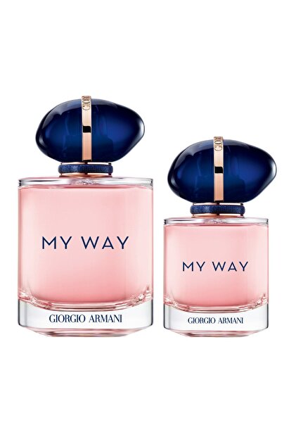GIORGIO ARMANI MY WAY 香水 30ml & 5ml セット Giorgio Armani My Way Büyük Boy & Seyahat Boy Kadın Parfüm Seti