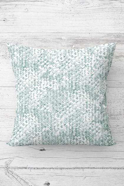 Throw Pillow Case Mint 43x43