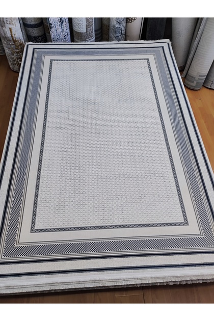 4m2 Akrilik Bambu ipek tarzda kalın makine halısı salon oturma odası halısı