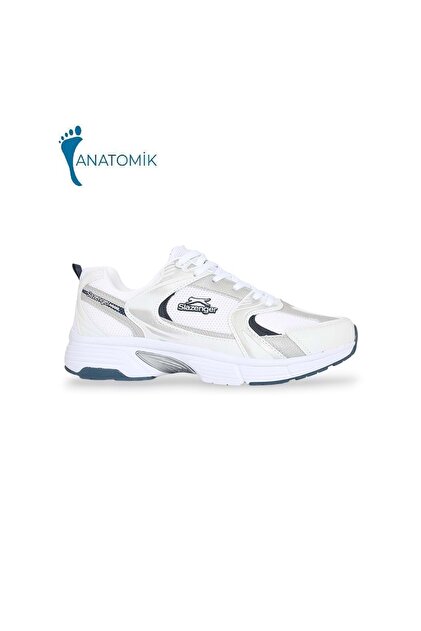 Slazenger ZANESTİ KADIN/ERKEK SNEAKER SPOR AYAKKABI - BEYAZ
