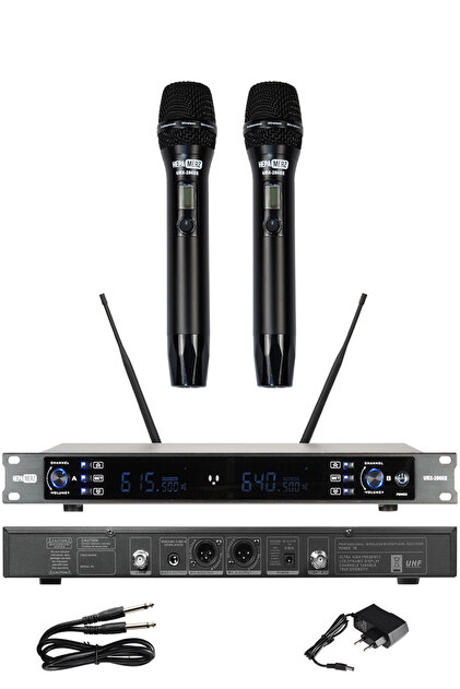Hepa-Merz Hepa Merz URX-286EE Üst Kalite 2'li EL Tipi UHF Telsiz