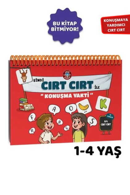Şimdi Cırt Cırt ile Konuşma Vakti Kitabı