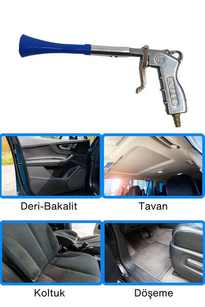 Apex Havalı Detay Temizlik Tabancası Boncuklu Kuru Temizleme