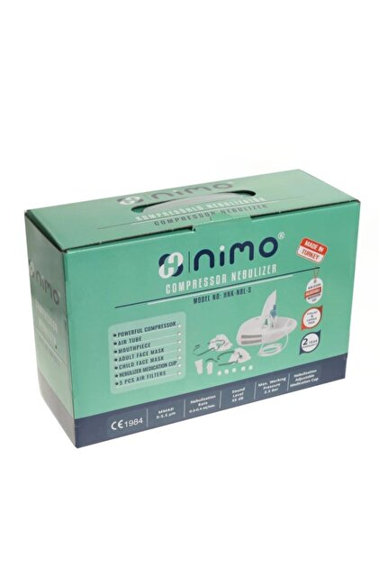 Nimo Kompresörlü Kapaklı Nebulizatör Cihazı - Fiyatı, Yorumları
