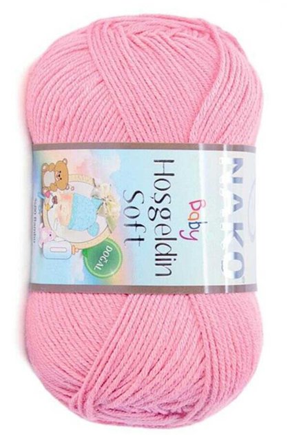 Welcome Soft Knitting Thread 2244 Barby Pink