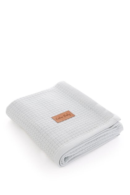 Cotton Baby Blanket 115x100cm Mint