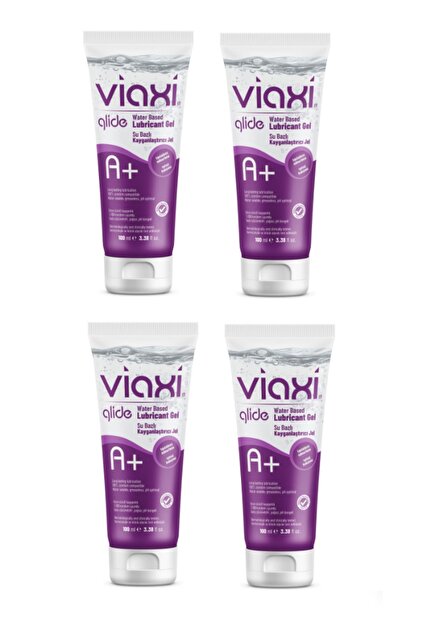 Viaxi Glide Kayganlaştırıcı Anal Jel A+ 100 ml X4 Adet - Fiyatı