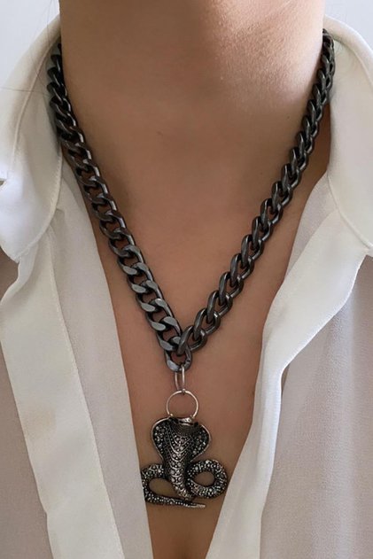Snake Figured Necklace