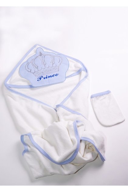 Prince Baby Bathrobe Baby Bath Towel