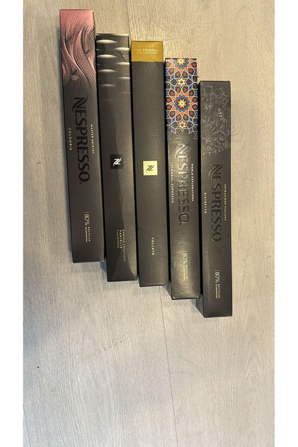 Perfect Flavors Series Capsule Coffee Set of 5 (Volluto, Colombia, Ristretto, Istanbul, Vaniglia)