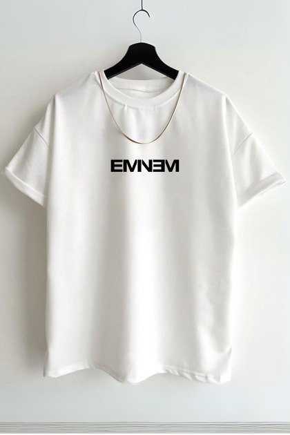 Unisex EMINEM Printed Oversize T-shirt 100% Cotton