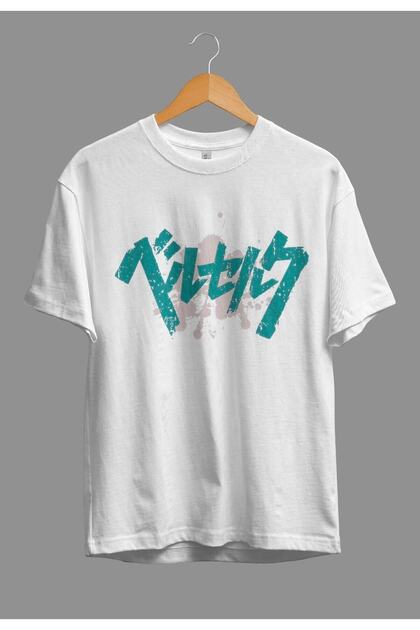 Berserk Japanese Text Anime Printed Special Design T-Shirt