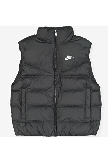 womens black bodywarmer nike