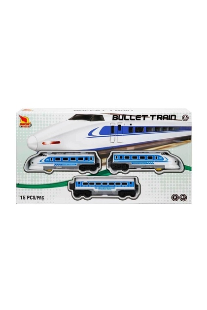 01549 Sesli Ve Işıklı Tren Seti 15 Parça