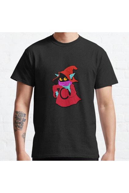 Loose Fit Unisex Orko Thought Big Design Printed T-shirt