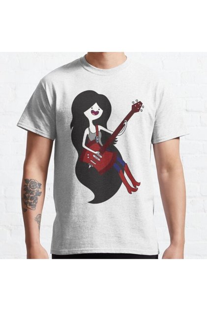 Loose Fit Unisex Marceline Design Printed T-shirt