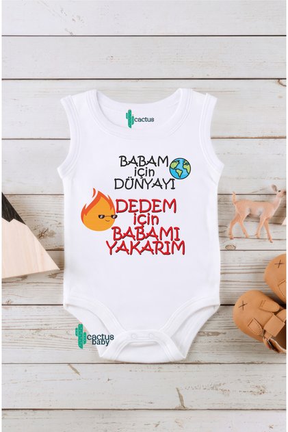 DEDE WITH WRITTEN TO MY FATHER WORLD APRIL COTTON Baby Bodysuit