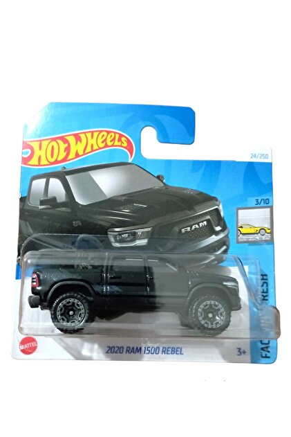 HOT WHEELS 2020 RAM 1500 REBEL (SİYAH) TEKLİ ARABALAR 2024 SERİSİ