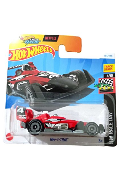 HOT WHEELS HW-4-TRAC FORMULA 1 ARABASI TEKLİ ARABALAR 2024 SERİSİ