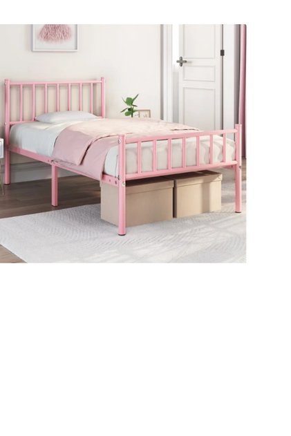 Metal Karyola, Çınar Metal Karyola , Pembe Renk, Ölçü Seçenekli