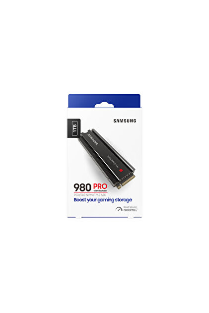 Samsung 980 PRO 1TB 22x80mm PCIe Gen 4.0 x4 NVMe M.2 Soğutuculu