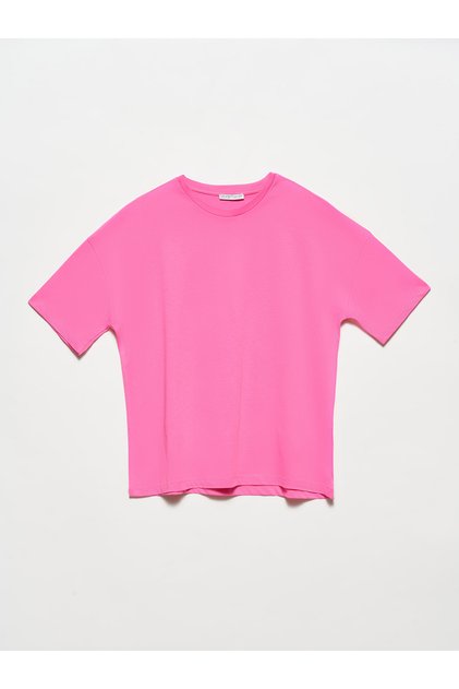 3683 Basic T-Shirt-Pink