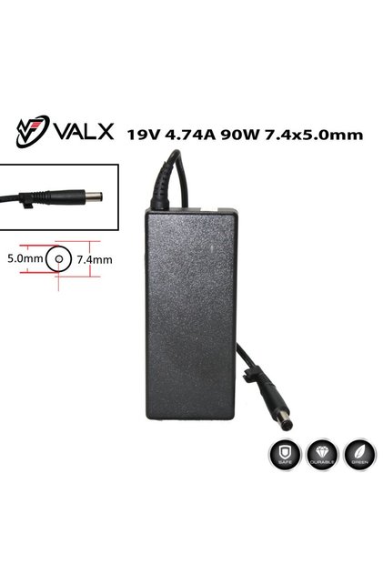Valx LA-19075 19V 4.74A 90W 7.4x5.0 Laptop Adaptör HP