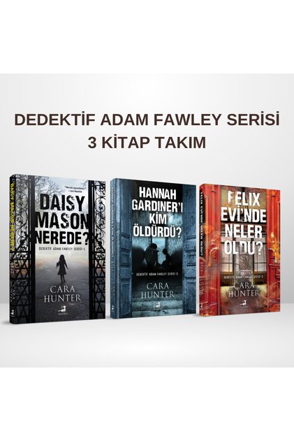 Dedektif Adam Fawley Serisi 3 Kitap (Cara Hunter)