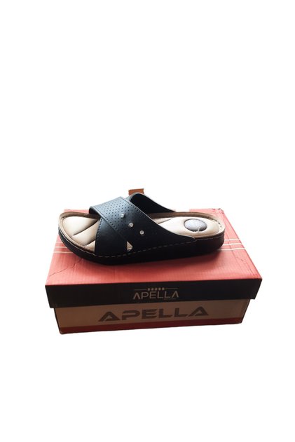Flat orthopedic open-toe slippers (Apella)