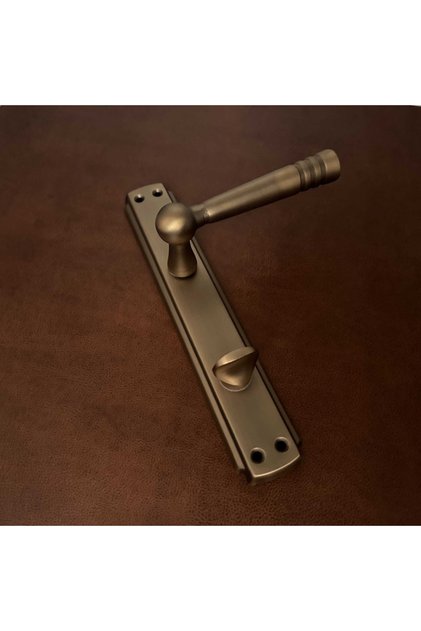 KOLDOOR Özen Handles İmza Titanyum ZK19 Zamak Aynalı Yale Çelik