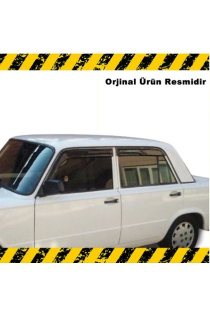 Fiat Serçe Parlak Siyah Mügen Cam Rüzgarlığı Tüm Kasalara Uyumlu 4 Lü Set