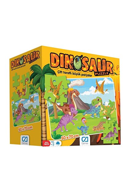 CA Games 5139 Dinazorlar Yer Puzzle -ca Games - Fiyatı, Yorumları