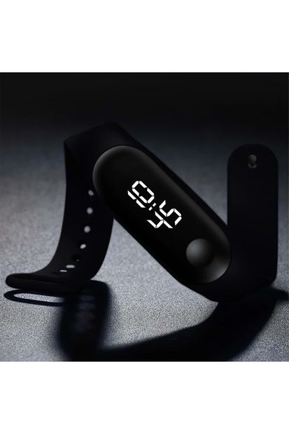 Shotex Samsung Galaxy A71 Cep Telefonu Uyumlu Akıllı Bileklik M4 Dijital Saat - 4