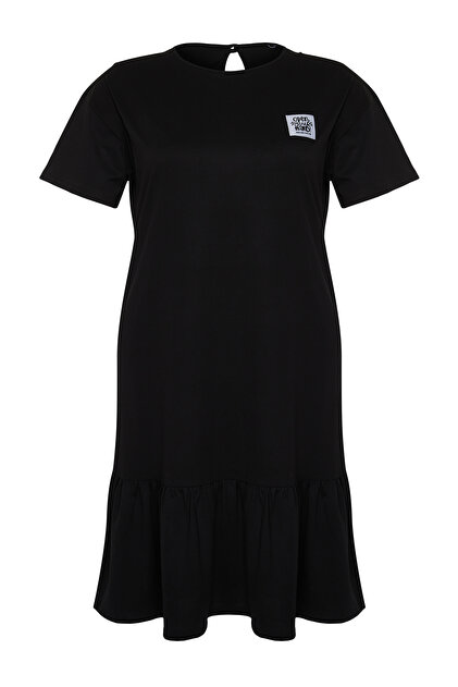 chinese dress ladies Halie T-Shirt Dress - Black - Size 2XS main image 1